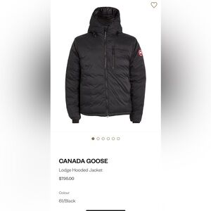 Canada Goose Lodge Hooded Jacket